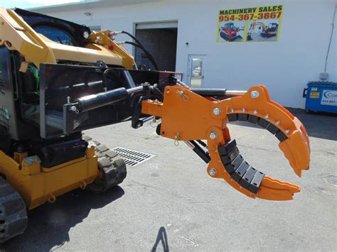 landhonor skid steer rotating grapple